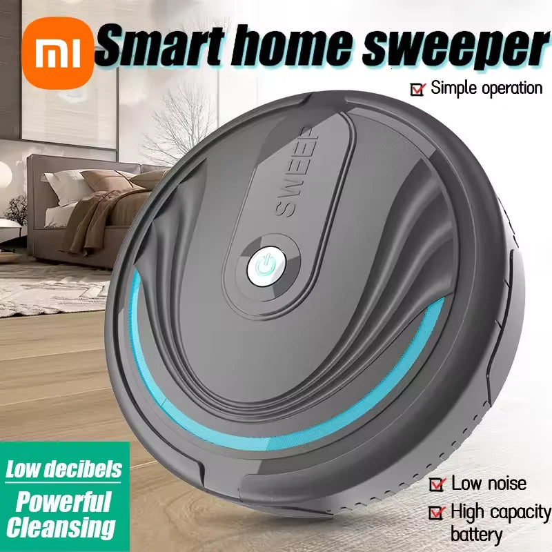 Xiaomi 5-in-1 Rechargeable USB Mini Smart Robotic Wireless Vacuum Cleaner Home Multi-Mode Home Sweeper For Wet Dry Carpet Floor