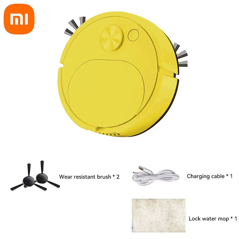 Xiaomi 3 In 1 Smart Sweeping Robot Vacuum Cleaner Mopping USB Wireless 1500pa Dragging Cleaning Sweep Floor For Home Office