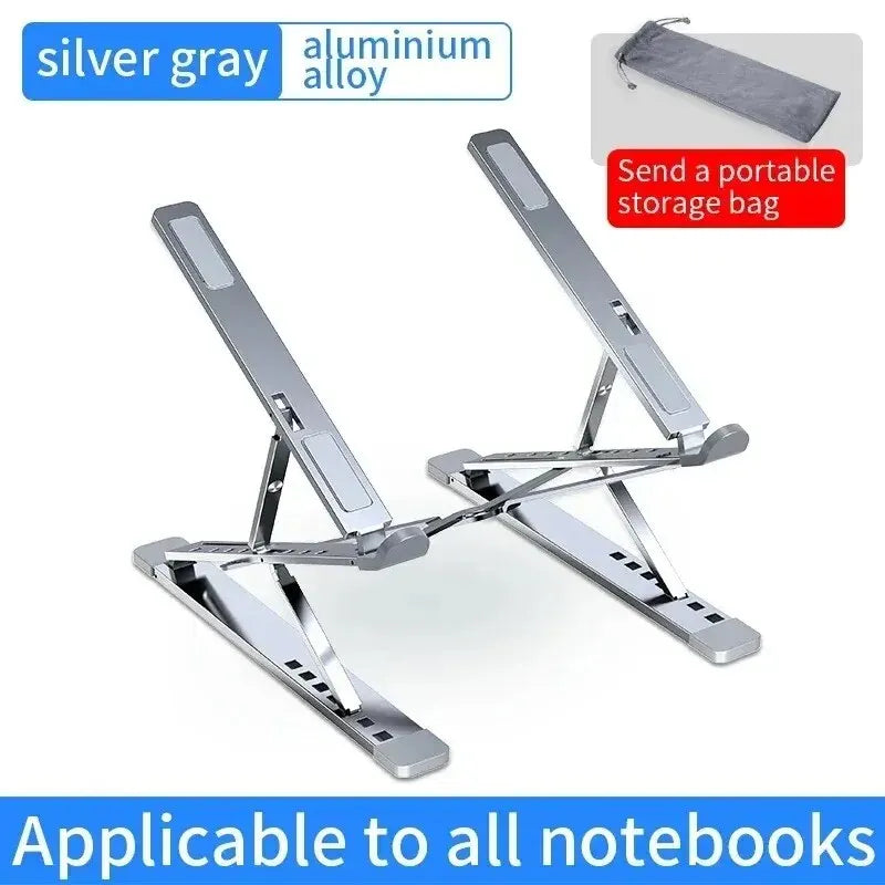 NEW N8 Adjustable Laptop Stand Aluminum for Macbook Tablet Notebook Stand Table Cooling Pad Foldable Laptop Holder