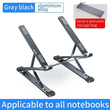 NEW N8 Adjustable Laptop Stand Aluminum for Macbook Tablet Notebook Stand Table Cooling Pad Foldable Laptop Holder