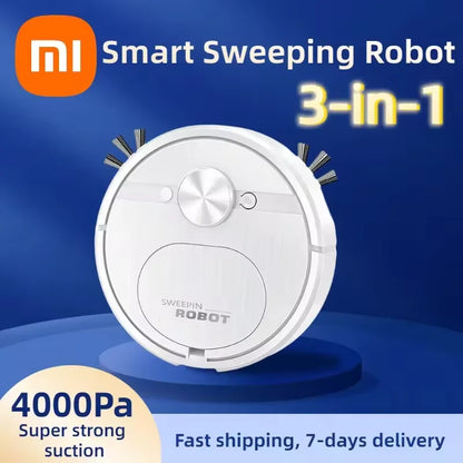 Xiaomi 3 in 1 Smart Sweeping Robot Vacuum Cleaner Robot Vacuum Cleaner Suction Mopping Cleaning For Pet Hair Carpets Floors 2025