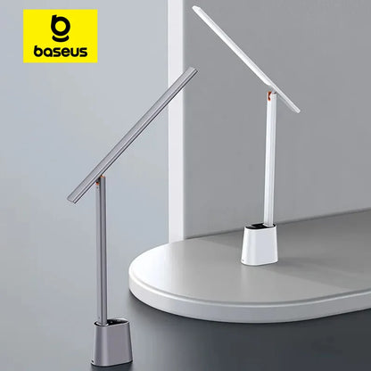 Baseus LED Desk Lamp Foldable Table Lamp Dimmable Study Office Bedside Light Smart Control Brightness Eye Protection Read Lamp